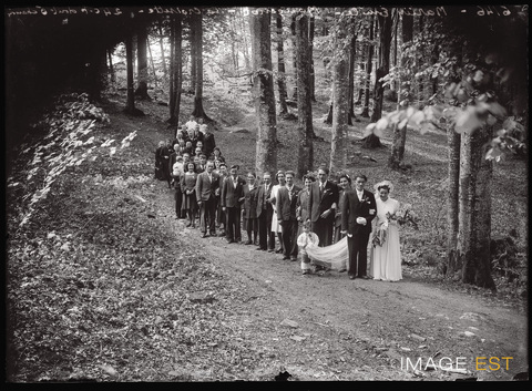 Photographie de mariage (Le Val-d'Ajol)